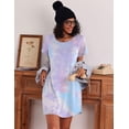 thumbnail image 4 of Ekouaer Nightgowns for Women Cotton Sleep Shirts Short Sleeve Nightshirt Crew Neck Night Gown Comfy Sleepwear Nightdress, 4 of 6
