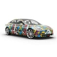 thumbnail image 6 of Rwraps Sticker Bomb Sci-Fi Comic Gloss Vinyl Film Wrap 59in x 1ft Vinyl Vehicle Car Film Sheet Roll, 6 of 9