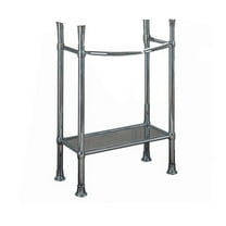 American Standard Retrospect Console Table Legs in Polished Chrome