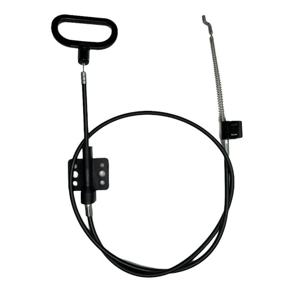 ProFurnitureParts Recliner Cable D-ring Release Long Handle (7 ) -Exposed Length 5.5" with Spring- Total Overall Length 44.75