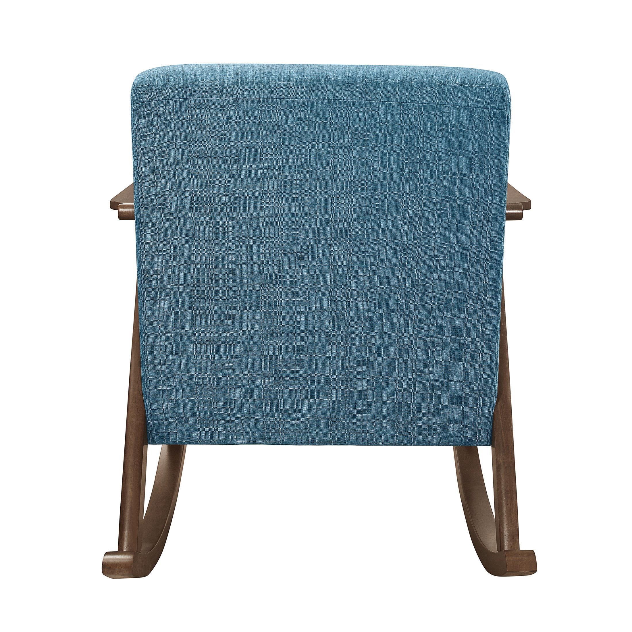 OakvillePark Hamilton Fabric Upholstered Rocking Chair, Blue