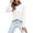 White, variant on Women's Cable Knitted Sweater Pullover Dressy Casual Crewneck Jumper Tops Long Sleeve Slim Fit Tunic Tops Plain Knitwear