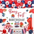 thumbnail image 4 of Funmemoir Strawberry Blueberry Birthday Party Decorations for Girl, 45 Count, 4 of 7