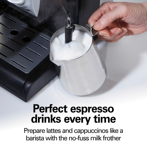 Hamilton Beach Espresso Maker, Black, 15 Bar Pump, New, 40715 - Walmart.com
