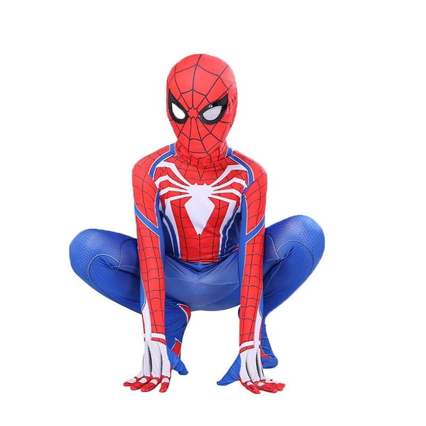 Disfraz de superhéroe de Spiderman para niños, mono de Spandex Zentai para Halloween, Cosplay de Spider Man, estilo 3D Fivean unisex
