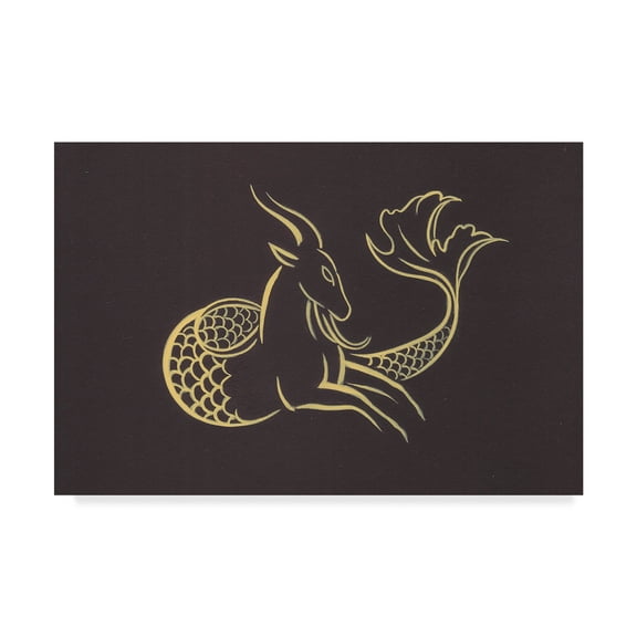 Trademark Fine Art 'Capricorn Remarque' Canvas Art by Kirk Reinert