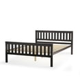 thumbnail image 3 of Topcobe Full Bed Frames, Wood Platform Mattress Foundation with Slat Support, No Box Spring Needed Platform Bed with Headboard, Easy Assembly, 3 of 6