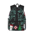 thumbnail image 1 of Goofa The Nightmare Before Christmas Pattern Casual Backpack – School Backpack Lightweight & Ergonomic Design, Water-Resistant, Spacious & Comfortable, Travel, 1 of 6