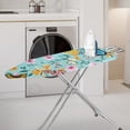 thumbnail image 2 of HELLHERO Butterfly Floral Ironing Board Cover and Pad Standard Size Iron Board Dustproof Covers Ironing Pad Sleeve Table Top Iron Board Cover with Elastic Edge Home Decor for Women, 2 of 5