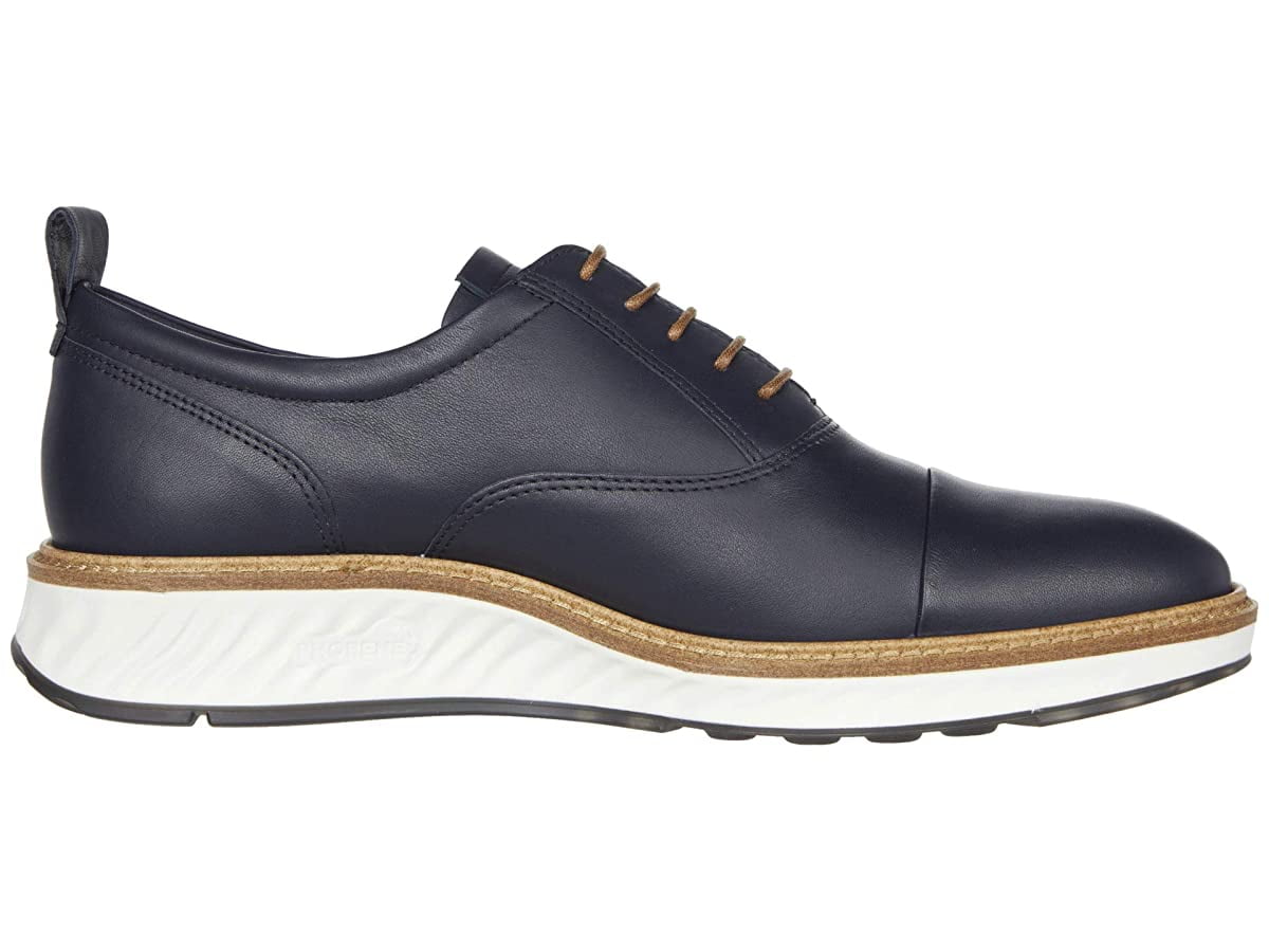 ecco newcastle cap toe tie