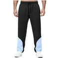 thumbnail image 2 of Sentmoon Cargo Work Pants for Men Mens Workout Pants Breathable Men's Elastic Waist Drawstring Straight Leg Pants for Everyday Wear and Comfortable XXL, 2 of 8