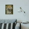 thumbnail image 2 of Stupell Industries Happy Tiger Funny Large Cat Animal Painting Canvas Wall Art by Patrick LaMontagne, 2 of 6