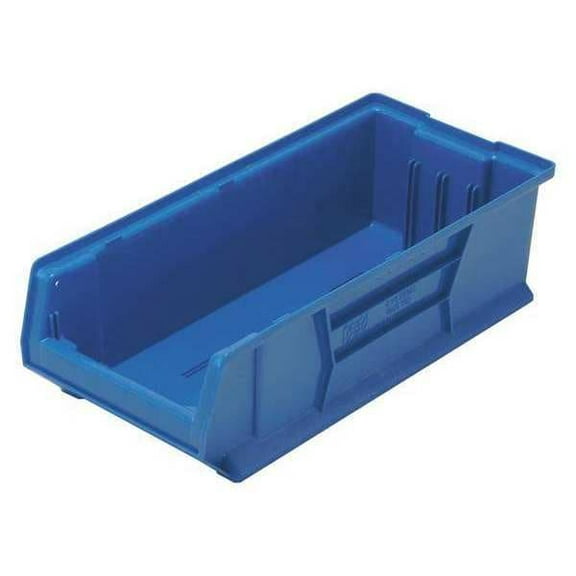 Quantum Storage Systems Bin, 23.875 in L, 11 in W, Plastic QUS952BL