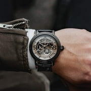 توماس إيرنشو التراث Longcase الفولاذ المقاوم للصدأ 48 mm التلقائي ساعة اليد ES-8011-08