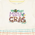thumbnail image 4 of Inktastic My First Mardi Gras Girls Baby Dress, 4 of 5