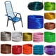 thumbnail image 2 of Cuerda de alambre de plástico Pvc, silla de envoltura de Pasta espagueti y rollo de alta calidad artesanal, 1 kg aproximadamente 55m Deng Xun unisex, 2 of 2