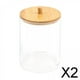 thumbnail image 1 of Dispensadores de hilo dental Yinane acrílico transparente 2 piezas, 1 of 5