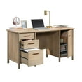 thumbnail image 4 of Pemberly Row Contemporary Engineered Wood Desk in Natural Maple Finish, 4 of 16