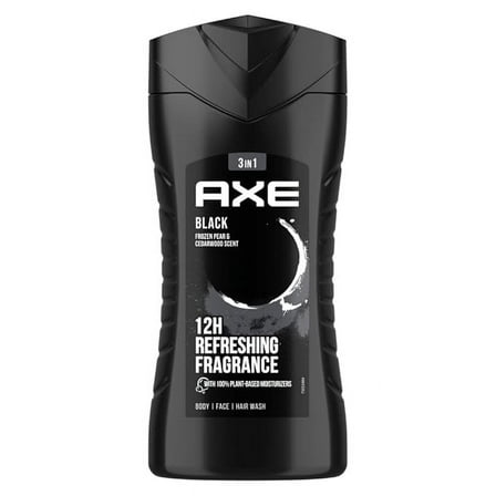 Axe Black 3‑in‑1 Shower Gel for Men – Cedarwood Hydrate & Refresh, 250 ml