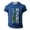 hgg433-Blue, variant on Yaoyar Men's Short Sleeve T-Shirts St. Patrick's Day Shamrock American Flag Graphic Tees Shirts Summer Cotton Tops