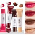 thumbnail image 4 of Fiudx Set Up Labial, Dúo de Bálsamo Labial Hidratante con Brillo, Glaseado Nutritivo de Fruta Dudu, Potenciador de Labios Colorido, Hidratación Diaria, Rutina de Belleza Femenina, Envase Ideal para V, 4 of 7