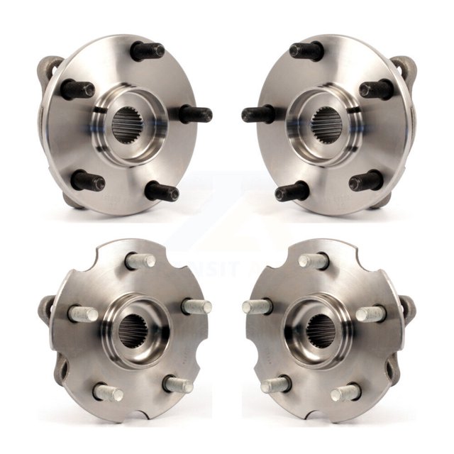 Kugel Front Rear Wheel Bearing & Hub Assembly Kit for Car Toyota RAV4 - Left Right Side (Driver Passenger) K70-101242