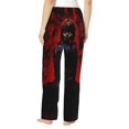 thumbnail image 3 of Annabelle Women's Pajama Pants, Comfy All Over Print Lounge Pants Casual Sleepwear with Pockets & Drawstring, 3 of 8