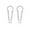 A-Silver, variant on Solid 925 Sterling Silver Cuff Earrings Chain Cartilage Wraps for Women Teens Minimalist Cuff Earrings No Piercing