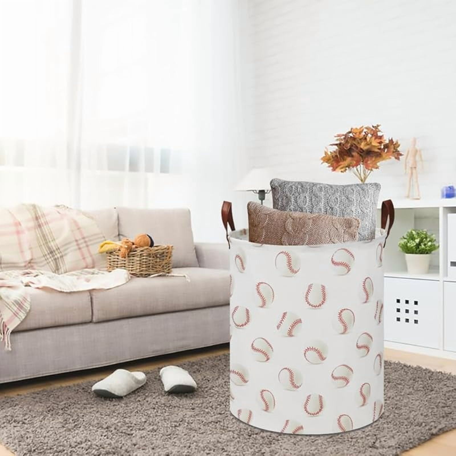 Kids Laundry Basket,Waterproof Baby Boys Nursery Hamper,Collapsible Fabric Storage Container,Toys Bin,Room Decor,Gift Basket