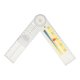 thumbnail image 2 of Clasificación del dolor Goniómetro espinal, Goniómetro espinal Goniómetro ortopédico de columna profesional Regla de ortopedia de columna Rendimiento probado, 2 of 9
