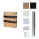thumbnail image 1 of Kit de prensa de flores, kit de arte de madera, regalo, prensa de hojas de plantas de madera para tarjetas de felicitación 26cmx19cm, 1 of 9