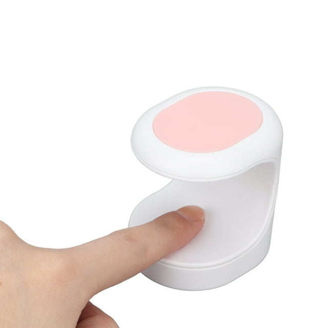 Mini Lámpara de Uñas ANGGREK LED UV 16W Rosa