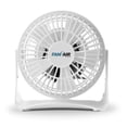 thumbnail image 1 of FanFair FPF-400W 4 in. 5-Wing Personal Desk Fan - White, 1 of 1