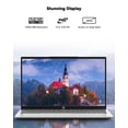 thumbnail image 4 of 15.6'' IPS FHD-Laptop, 16GB RAM 512GB SSD AMD Ryzen 5(Beat i5-1135G7, 4 Cores Up to 3.7GHz) Student Computer with 2 Years Warranty, 65W Type-C, 180°Viewing, Light&Thin, BT5.2, Numpad, 4 of 6