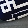 thumbnail image 3 of Throw Pillow Cover Cute Preppy Navy Blue Greek White Key Girly Decorative Pillow Case Home Decor Square 20 x 20 Inch Pillowcase, 3 of 5