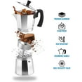 thumbnail image 2 of Cafetière Moka 6 Tasses-Cafetière Espresso pour Cuisinière-Cafetière Italienne pour Cuisinière, 2 of 13