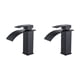 thumbnail image 4 of Grifo negro Advancent para lavabo de baño Acero inoxidable multifuncional, 4 of 6