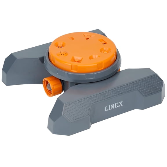 LINEX 8-Pattern Sprinklers for Yard, Lawn Water Sprinkler for Watering Small and Large Garden, Yard and Lawn