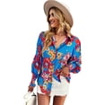 thumbnail image 1 of Blouses for Women Fashion, Women’s Long Sleeve Tops Casual Loose Blouses T Shirts S-XL, 1 of 6