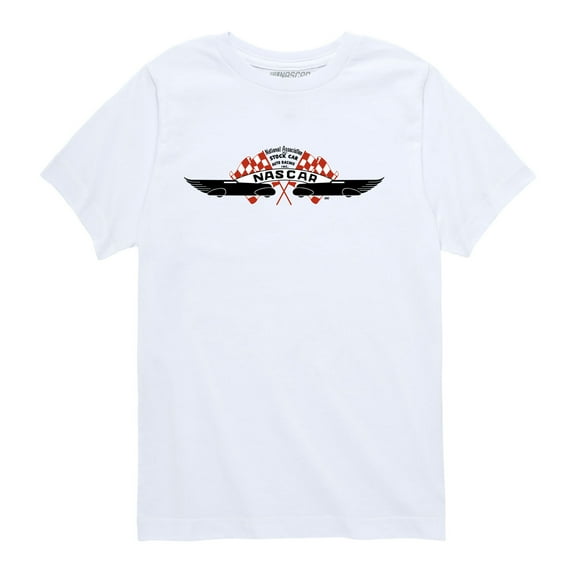 NASCAR - 1948 Logo - Kids Youth Short Sleeve Graphic T-Shirt