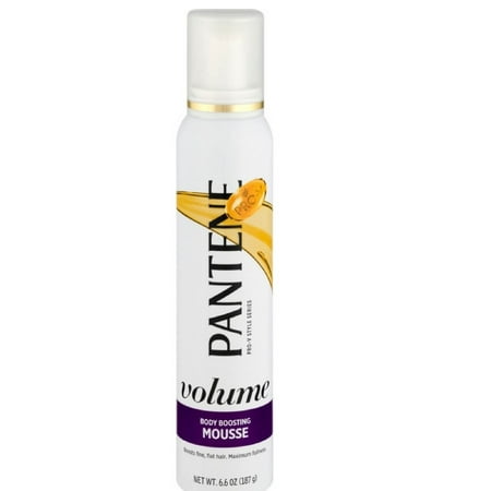 Pantene Pro-V Fine Hair Style Mousse, Triple Action Volume, Maximum Hold 6.60 oz (Pack of (Best Mousse For Volume And Hold)