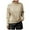 DT--Beige, variant on DailyTrove Women's Fringe Turtleneck Top, Long Sleeve, Casual Festival & Night Out Wear, Soft Polyester Blend, Plus Size Friendly