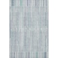 thumbnail image 2 of Addison Rugs Mayfield Premium Machine Washable Transitional Stripes Mint Rectangle Rug, 5' X 7'6" Machine Washable Transitional Stripes Mint Oversized Sherpa Throw Blanket, 2 of 6