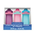 thumbnail image 2 of Contigo Kids Jessie Water Bottle with AUTOPOP Lid, Grape/Azalea/Blue Raspberry, 14 oz (414 ml), 3 Pack, 2 of 7