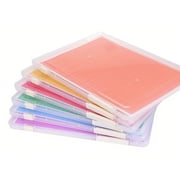 QUTETN File Storage Box 1-Piece A4 Paper Storage Box For 8.5-Inch X 11 Inch A4 Lettering File Box Plastic File Storage Box Paper Storage Waterproof And Dustproof Document Storage Box