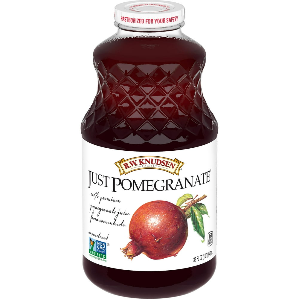 R.W. Knudsen Family Just Pomegranate Juice, 32Fluid Ounce Walmart