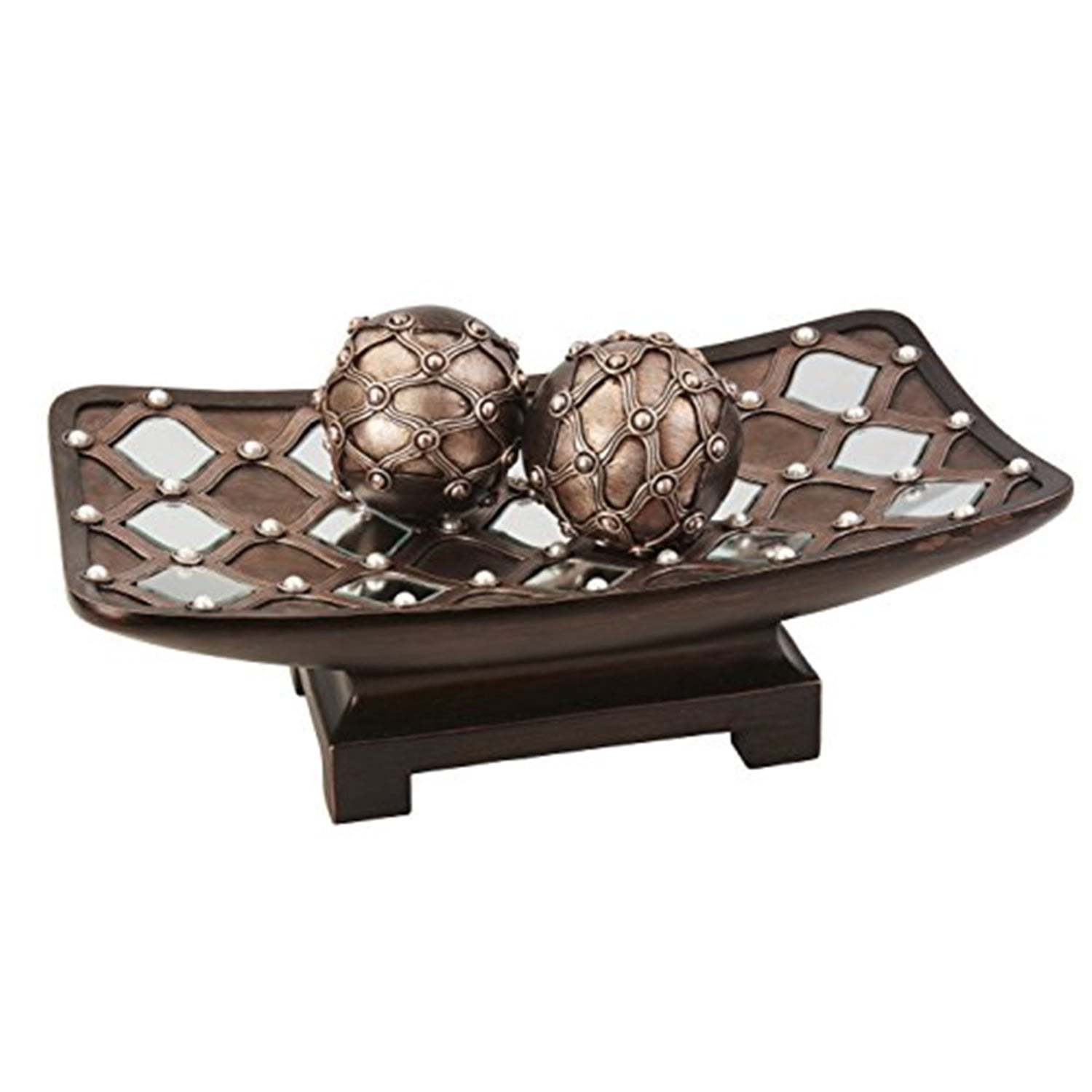 Arabesque Decorative Bowl With Spheres