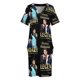 thumbnail image 4 of Fance Donny Osmond-vestido holgado con cuello redondo para mujer ropa de fiesta vestidos de graduación vestidos de cumpleaños para mujer, 4 of 7