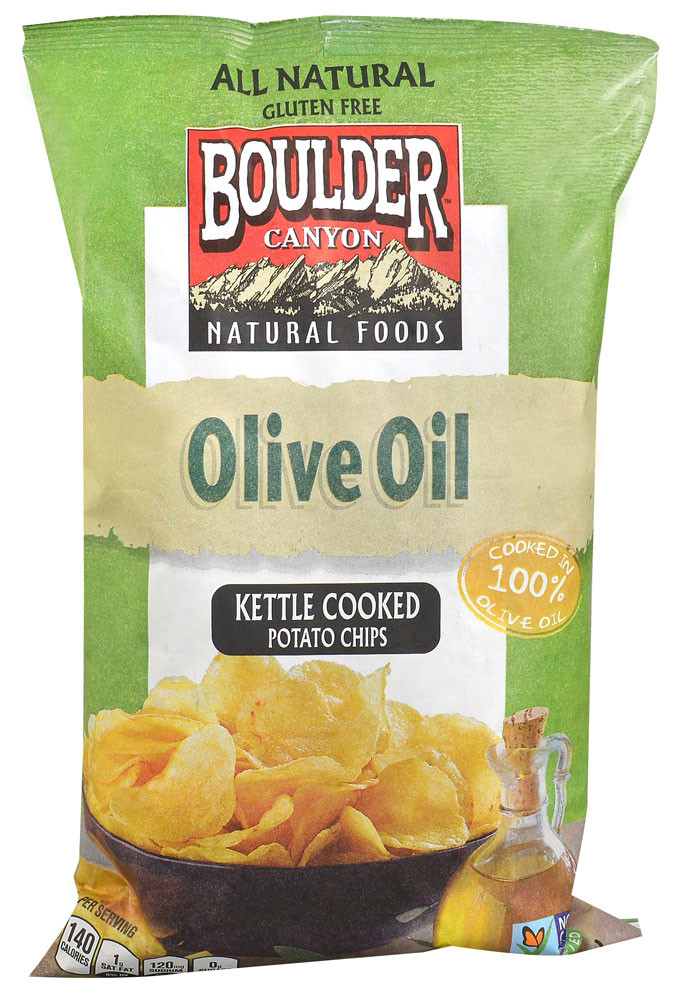 Boulder Canyon Natural Foods Kettle Cooked Potato Chips Olive Oil 5