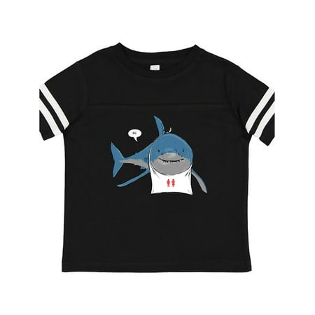 

Inktastic Shark Dinner Gift Toddler Boy or Toddler Girl T-Shirt